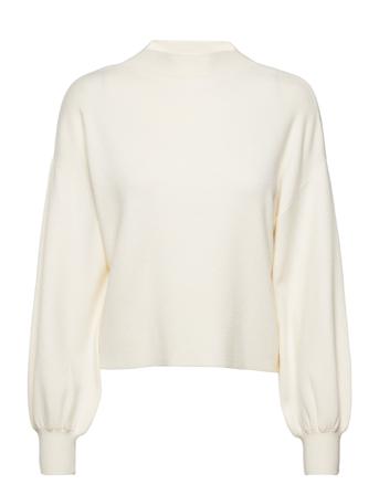 Vmnancy Highneck Volume Blouse Ga Boo Villapaita Kermanvärinen Vero Moda