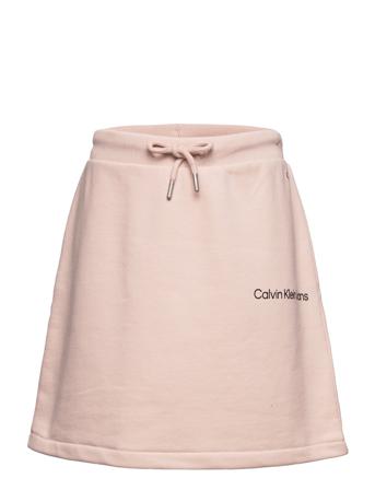 Ckj Logo Skirt Dresses & Skirts Skirts Short Skirts Lyserød Calvin Klein