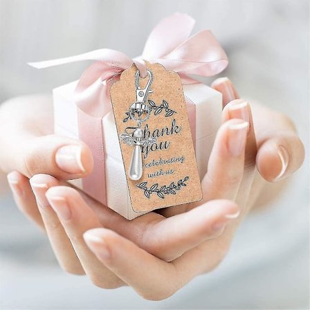 Ssdlv Takk Gave Engel Nøkkelringer Bryllupsgaver Vernehengel Gjester Returgåver