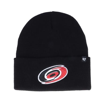 47 Brand - NHL Noir cuff Bonnet - Carolina Hurricanes Haymaker Knit Black Cuff @ Hatstore