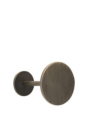 Flare Knag Home Storage Hooks & Knobs Brun Hübsch
