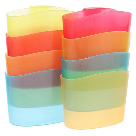 8 stk. Krog på te pose holder kageholder kiks holder til kopper krus[D]