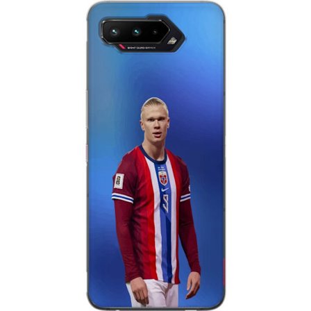 Kompatibelt Mobildeksel til Asus Asus ROG Phone 5 Erling Haaland Manchester City Norge fotball angriper toppspiller utrolig målproduksjon kraftig ras
