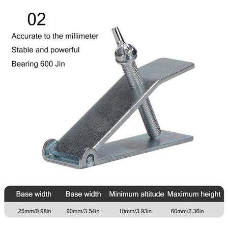 Laattojen korkeuden säädin Laattojen tasonsäädin 02 02