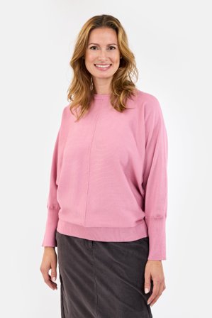 SIGNATURE - Langærmet Strik - Rosa