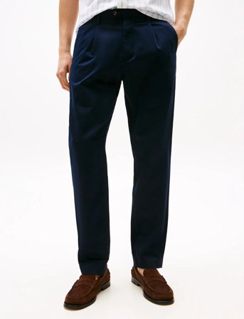 Tommy Hilfiger Harlem 1Plt Chino Satin - Navy - 30 x 30