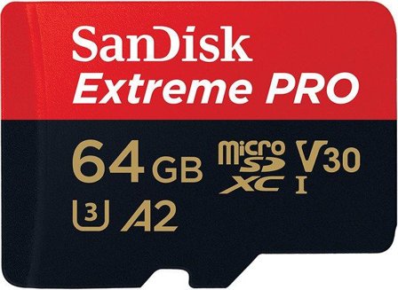 Sandisk Extreme Pro - flashminnekort - 64 GB - microSDXC UHS-I