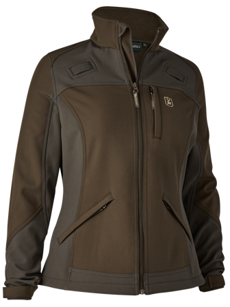 Deerhunter Lady Roja Softshell Jacket naisten takki, Fallen Leaf