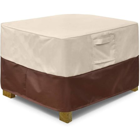 Rektangulært havefodskammelbetræk, vandtæt udendørs fodskammel