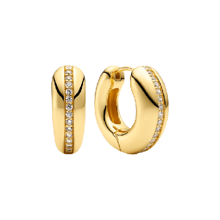 Sif Jakobs Jewellery Örhängen Palermo Medio Dam Guld SMALL