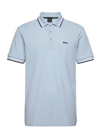 Paddy Polos Short-sleeved Blå BOSS