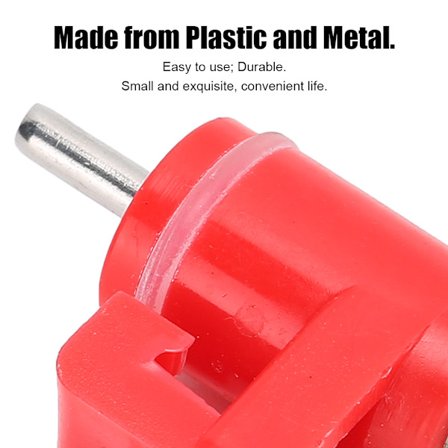 20 st kycklingvattennippel drickare matare automatisk röd plast fjäderfä gård djurtillbehör grov spik plus röd kropp