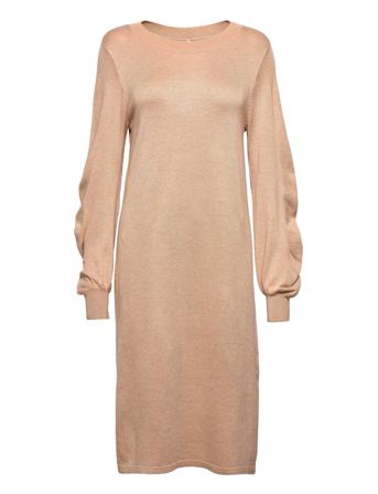 Sc-Dollie Dresses Knitted Dresses Beige Soyaconcept