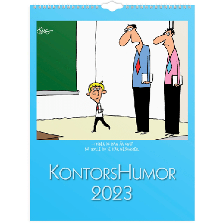 Väggkalender 2023 Kontorshumor Multifärg
