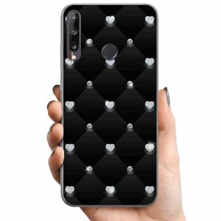 Huawei P40 Lite E Tpu Mobilskal Diamant Hjärta