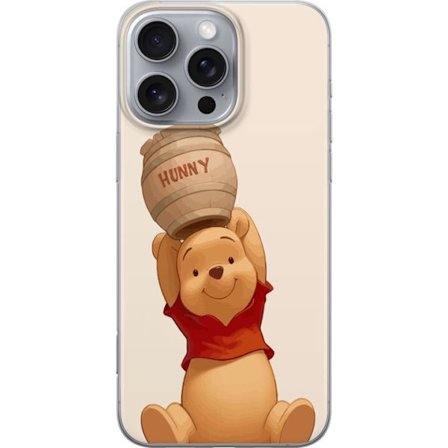 Kompatibelt Mobildeksel til Apple iPhone 16 Pro Max Nalle Puh Honning Disney Ole Brumm