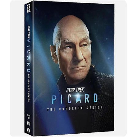 Star Trek: Picard: Koko sarja 1-3 englanninkielinen versio (DVD, 2023, 10-levyn paketti) Uusi