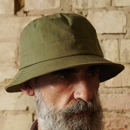 Gino Olivgrüner Wasserresistenter Moda Bucket Hut für Männer - Bucket Hats