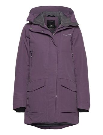Frida Wns Parka 4 Purple Didriksons