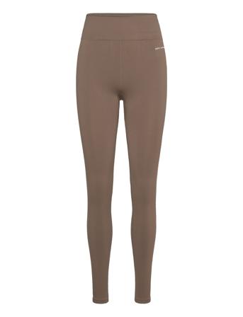 Cattiasw Leggings Bottoms Running-training Tights Brown Sofie Schnoor