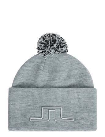Grace Beanie Accessories Headwear Hats Grå J. Lindeberg*Betinget Tilbud