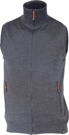 Ivanhoe Men's York Vest Windbreaker Men unlined vests Grey XXL