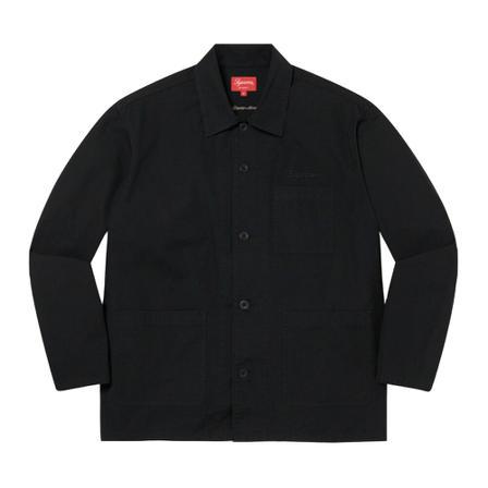 Supreme, Shirts Zwart, Heren, Maat:M