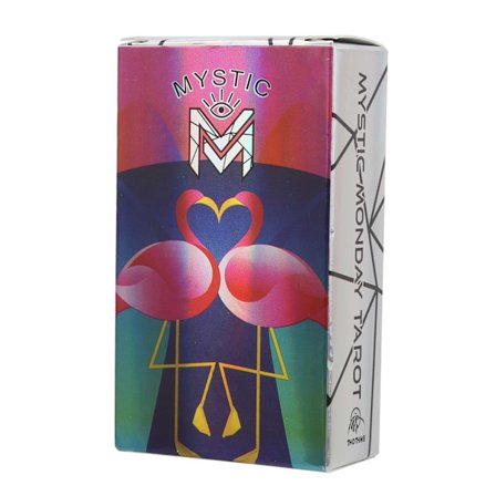 Mystic Monday Holografiset Tarot-kortit Englanninkielinen Ennustuslautapeli