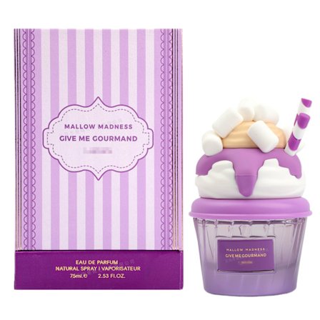 Lattafa parfyme, en kreativt designet duft som minner om godteri og iskrem.