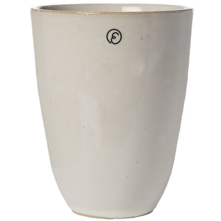 Ernst Krus uten hank 11,5 cm, naturhvit