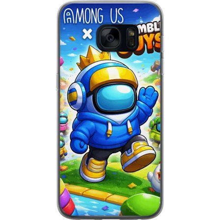 Kompatibelt Mobilskal till Samsung Galaxy S7 Crowned Space Runner