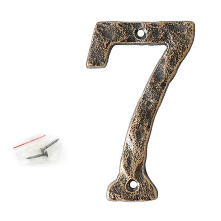 Nummer Dørplade Adressecifre 0-9 7 7