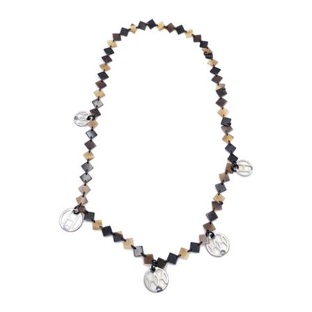Hermès Vintage Pre-owned necklace , Bruin , Dames , Maat: ONE Size Vintage Sieraden
