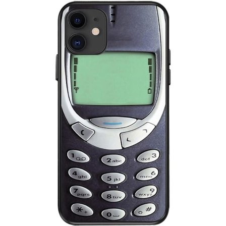 2025 Siste Modell Kompatibel med iPhone 13 Pro Max Deksel, 3D Morsom Myk Silikon Retro Stilig Design Skinndeksel. Kompatibel med Noki