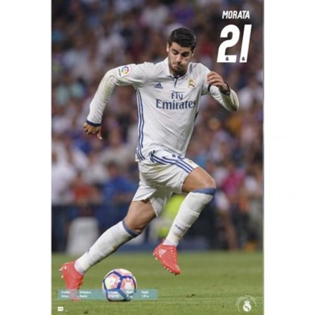 Real Madrid Plakat Morata 55