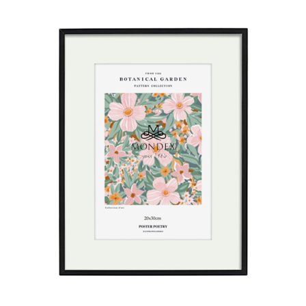 ADI Ram MDF Ram 30x40 cm för foto 15x20 cm - Elegant och Klassisk