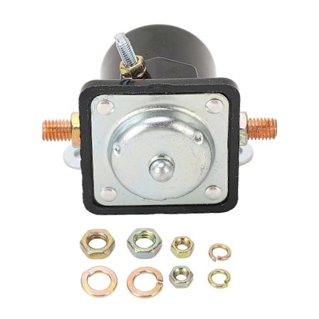 6 Volt 3 Terminaler Solenoid Switch Relæ Starter Solenoid 20?7000392 Udskiftning til Allis Chalmers 1960 til 1961