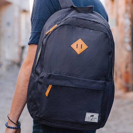 Sac à dos bleu marine Lawrence pour hommes - Sacs à dos