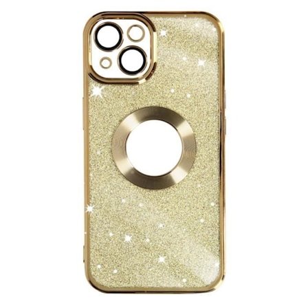 iPhone 13 cover - AVIZAR - Protecam Spark - Paillette Guld - Silikone gel - Fin og let
