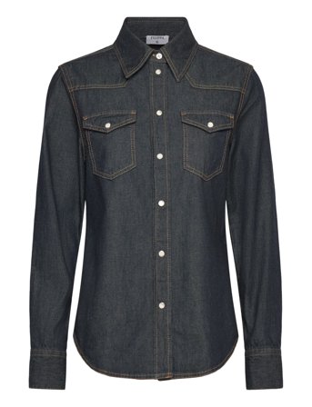 Filippa K Classic Denim Shirt - Navy - 34