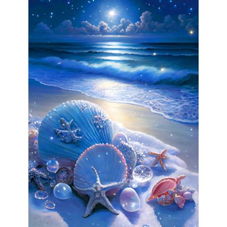 30 × 40 Diamantmaleri Broderie Diamant Maleri Kit Komplett