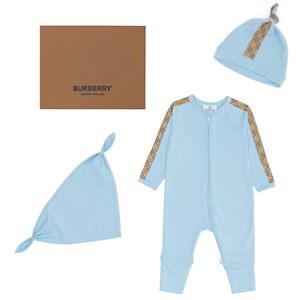 Kids - Burberry 3-piece Blue Claude Layette Set 9 Months - All in ones - 9 months - Blue - Junge