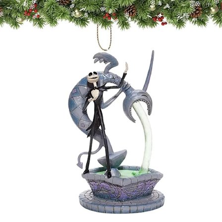 Mareridt Før jul Model Dukke Vedhæng Tegnefilm Jack Sally Anime Figur Jule Træ Ornamenter