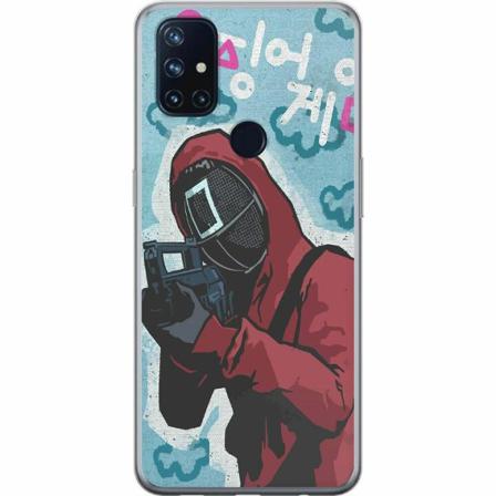 Oneplus Nord N10 5g Genomskinligt Skal Squid Game