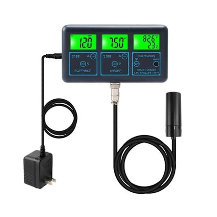 WIFI Smart Monitor Akvarium SPA Basseng Vannkvalitetsmåler PH ORP EC PPM FP-Perfet