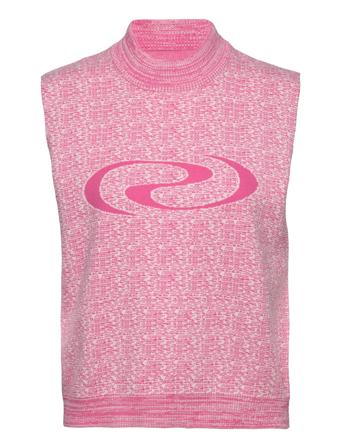 Rosers Knit Vest Pink Résumé