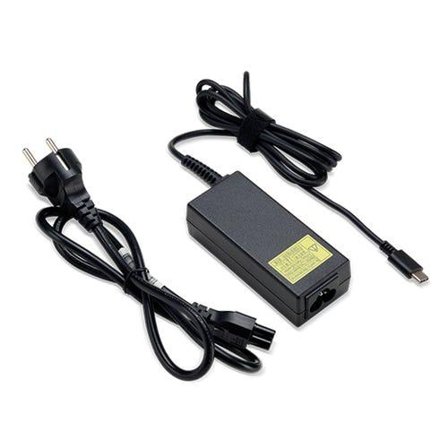 Acer AC Adapter 65W Type USB-C PD2.0 Black