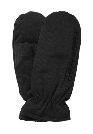 Carin Wester Fodrade tumvantar med logga Vantar & handskar Svart XS/S