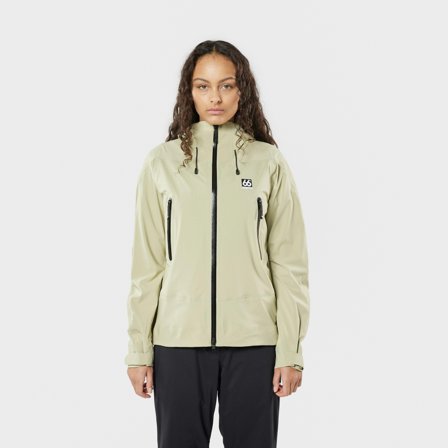 66 North women's Women's Snæfell Shell Jacket Jackets & Coats - Oat Grains - M