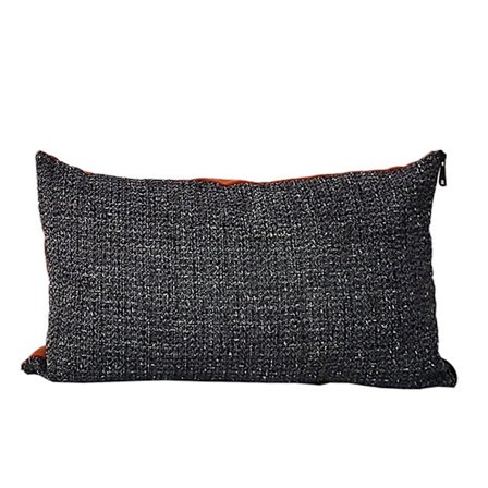 Koristetyyny 30x50cm, Hiilenharmaa Terrakotta Polyesteri